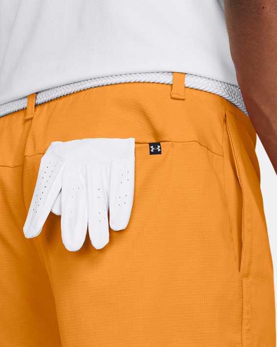 Men's UA Iso-Chill Airvent Shorts, Orange, pdpMainDesktop image number 3